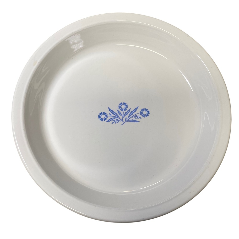 Vintage‎ Corning Ware P-309 9" Pie Plate Cornflower Blue USA Bakeware